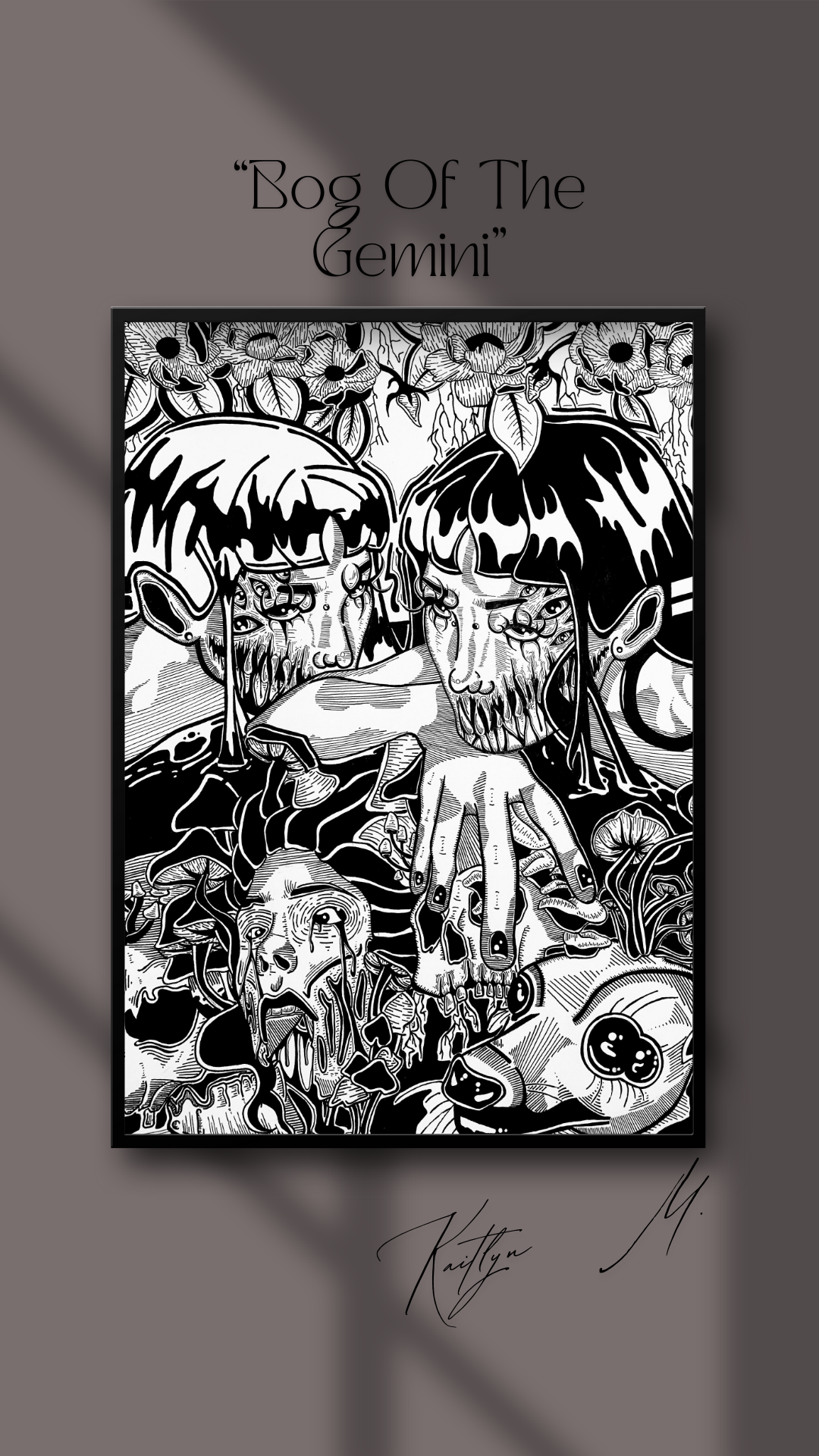 "Bog Of The Gemini" Art Print