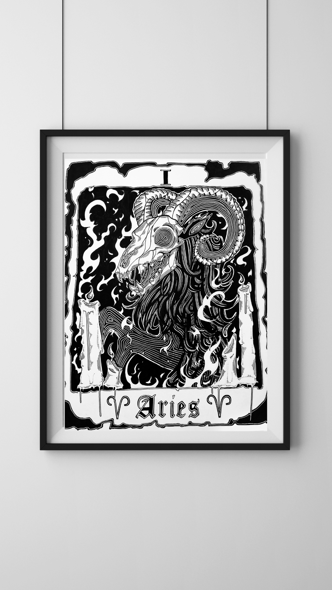 "Zodiac Collection: The Aries" Art Print