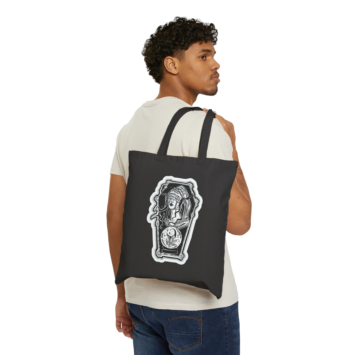 "Fortune" Inktober 2023 Cotton Canvas Tote Bag