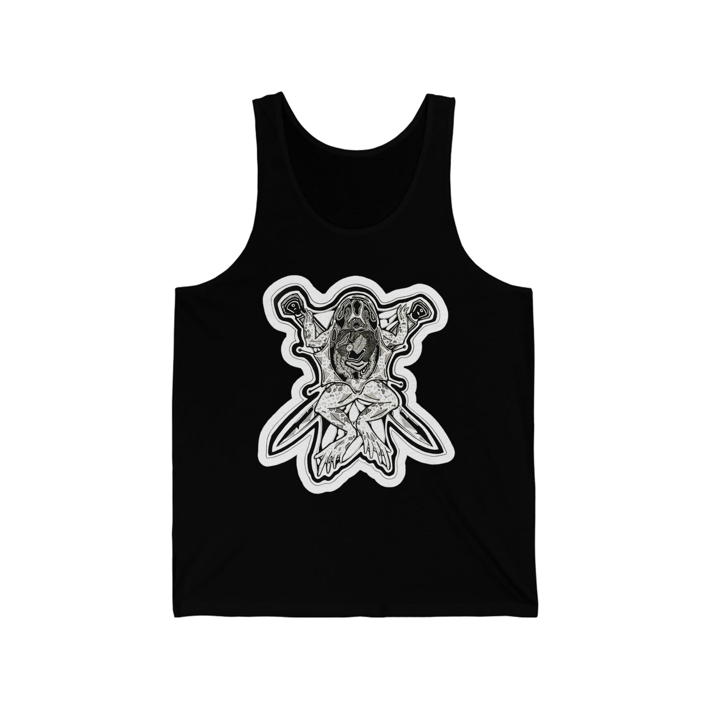 "Toad" Inktober 2023 Unisex Jersey Tank