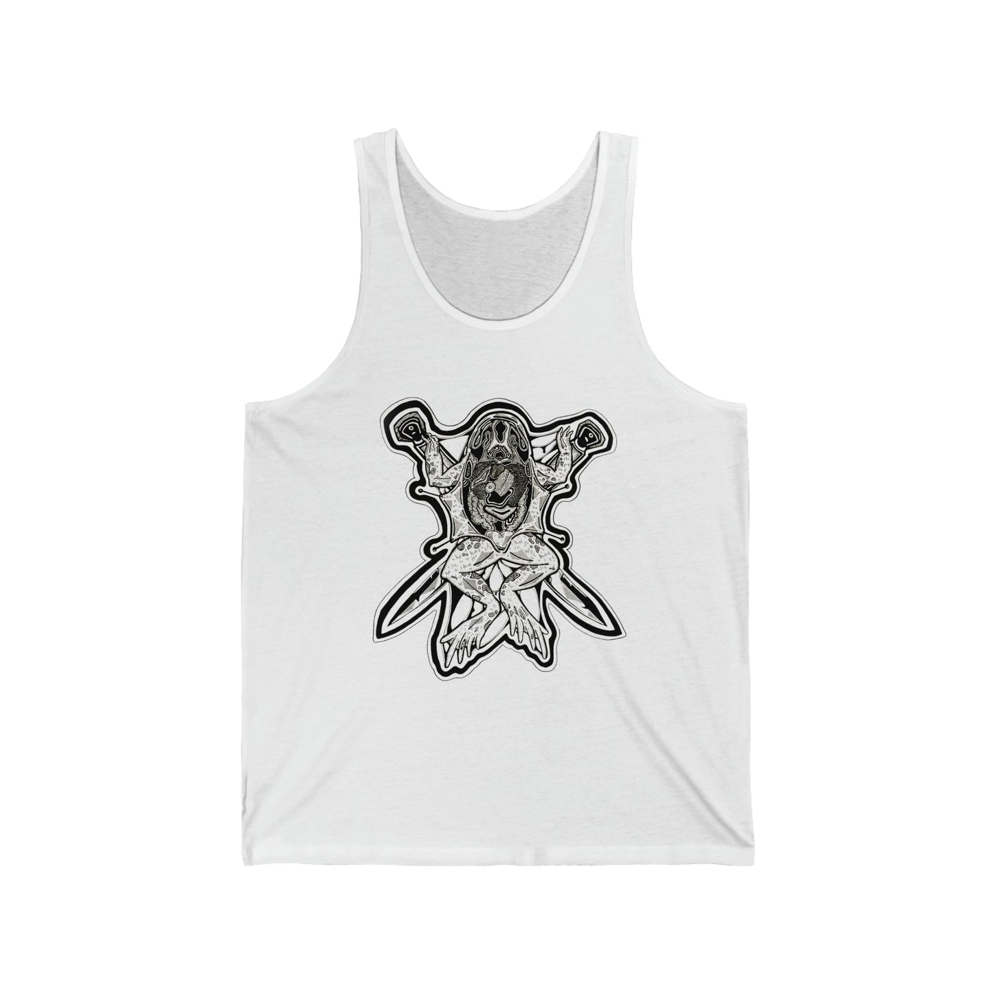 "Toad" Inktober 2023 Unisex Jersey Tank