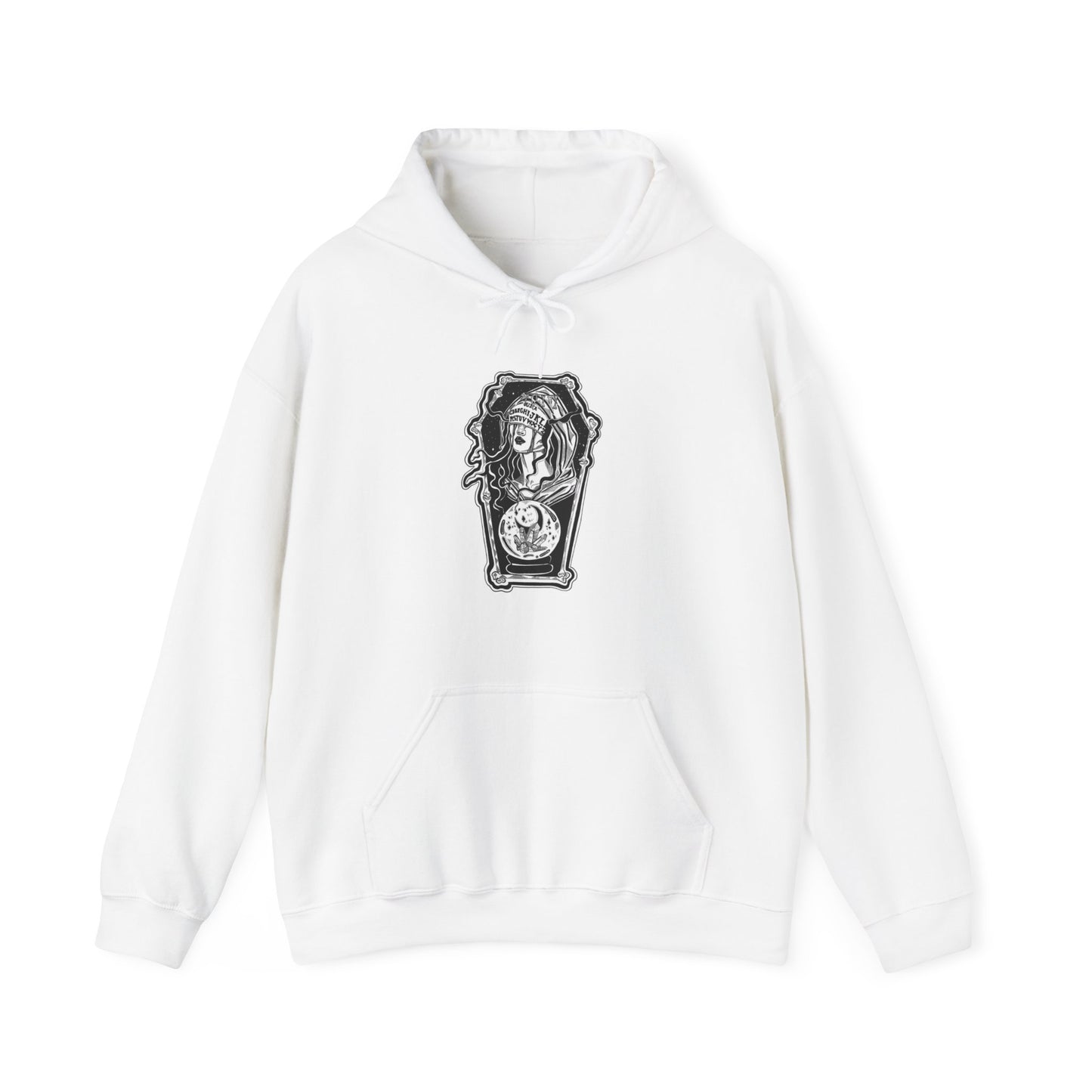 "Fortune" Inktober 2023 Unisex Heavy Blend™ Hooded Sweatshirt