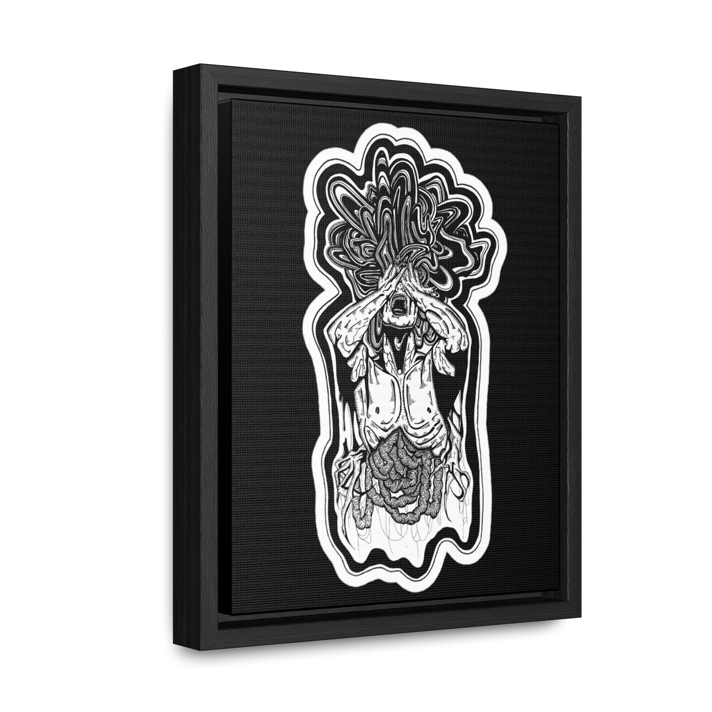 "Dream" Inktober 2023 Gallery Canvas Wraps, Vertical Frame