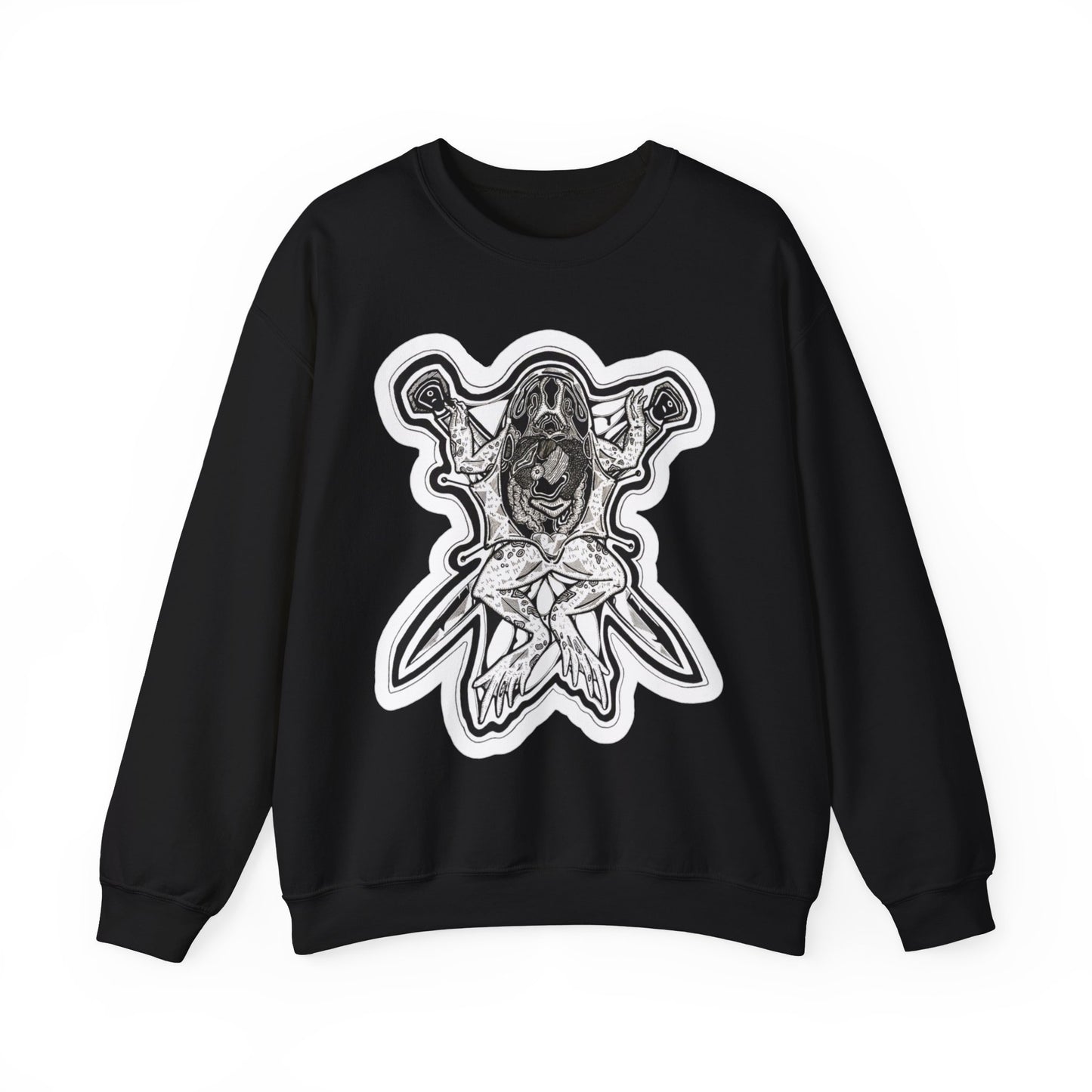 "Toad" Inktober 2023 Unisex Heavy Blend™ Crewneck Sweatshirt