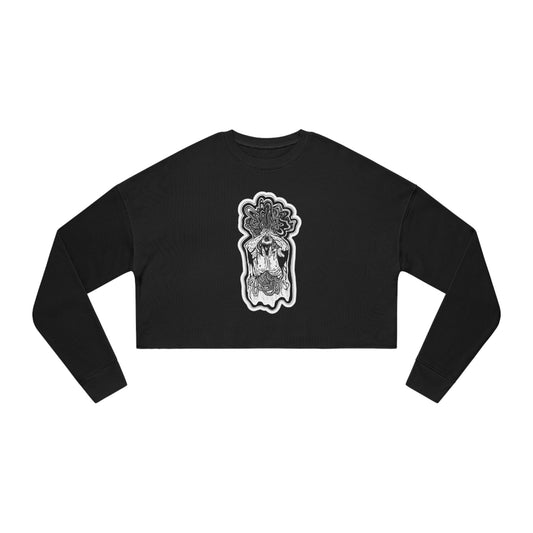 "Dream" Inktober 2023 Women's Cropped Sweatshirt