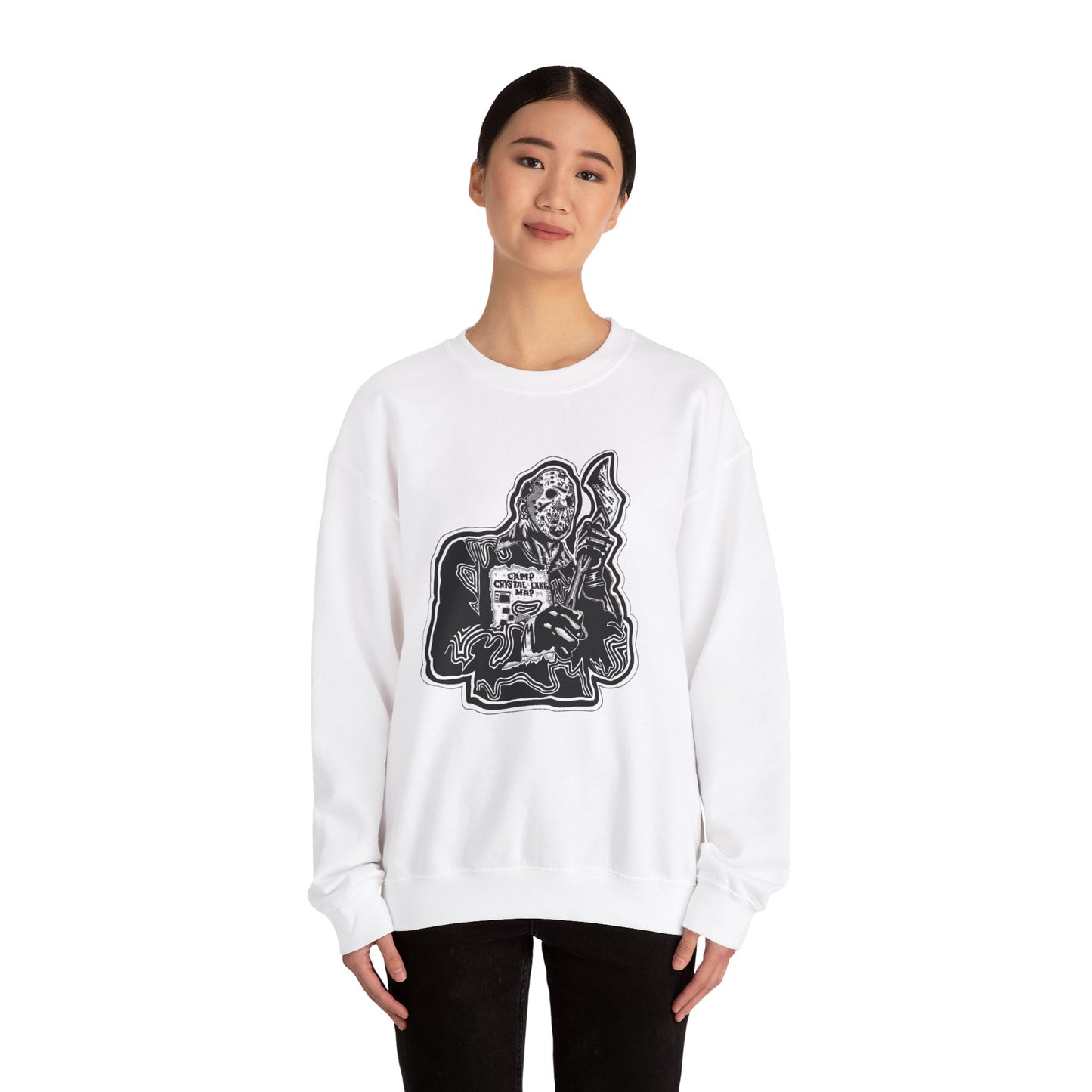 "Map" Inktober 2023 Unisex Heavy Blend™ Crewneck Sweatshirt