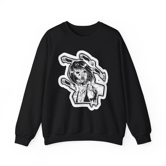 "Dodge" Inktober 2023 Unisex Heavy Blend™ Crewneck Sweatshirt