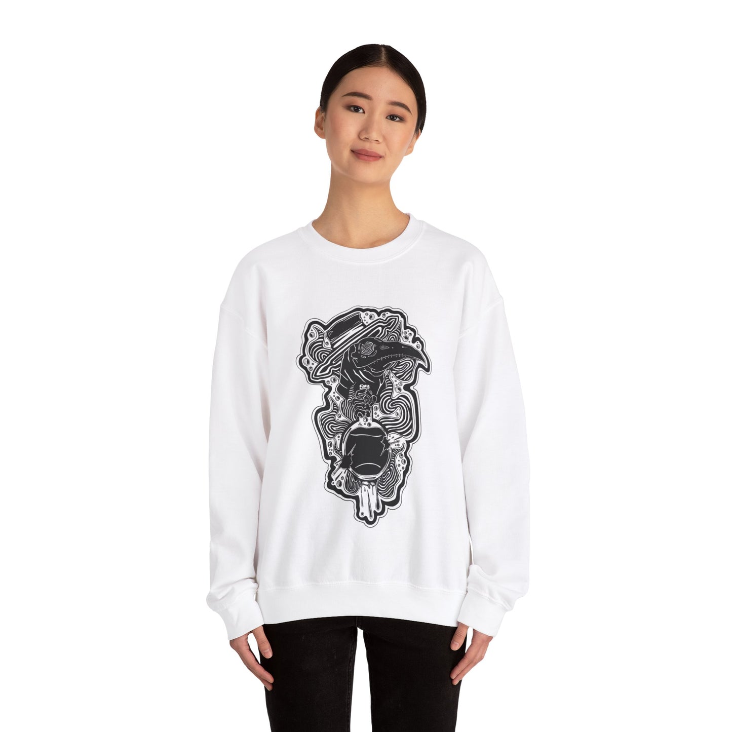 "Drip" Inktober 2023 Unisex Heavy Blend™ Crewneck Sweatshirt