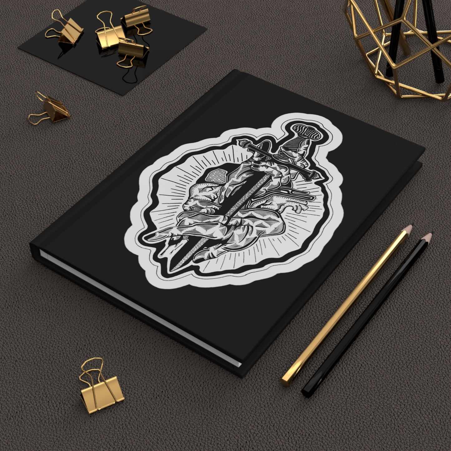 "Dagger" Inktober 2023 Hardcover Journal Matte