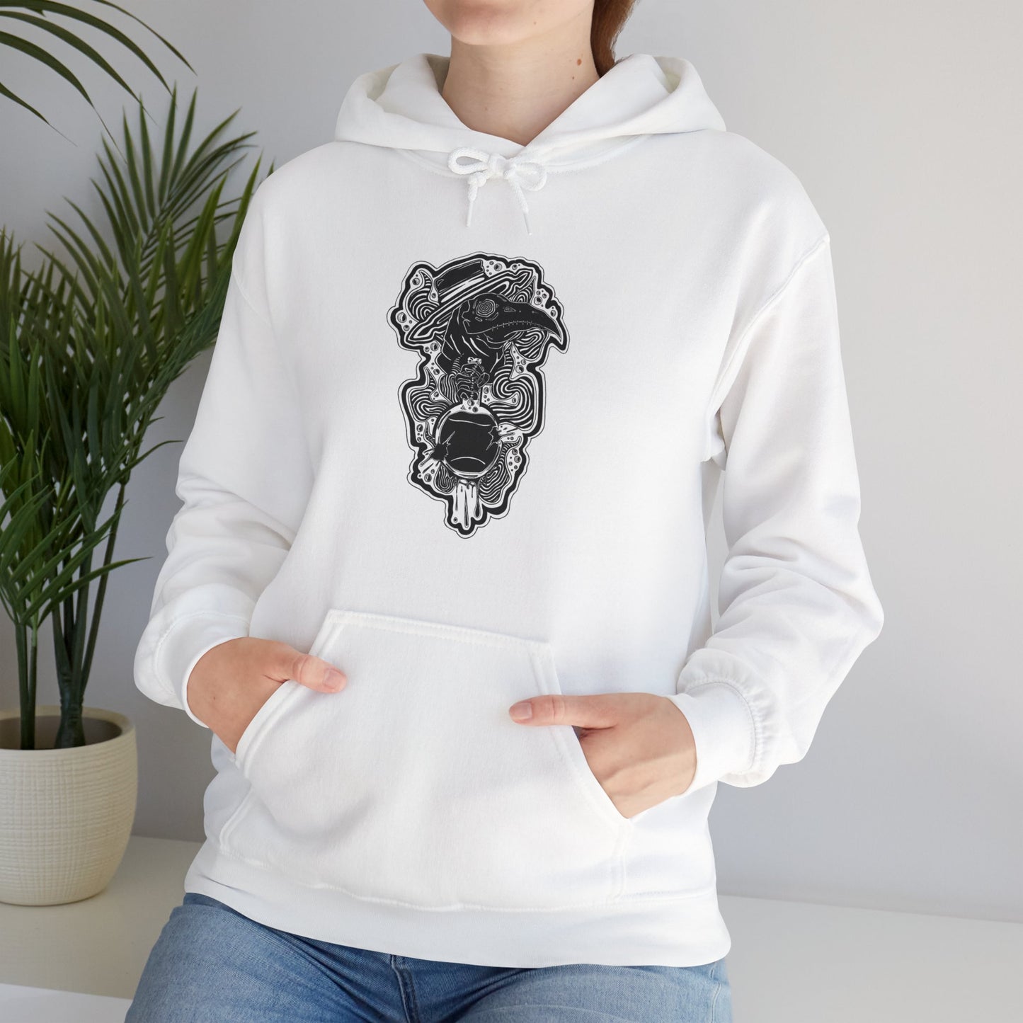 "Drip" Inktober 2023 Unisex Heavy Blend™ Hooded Sweatshirt