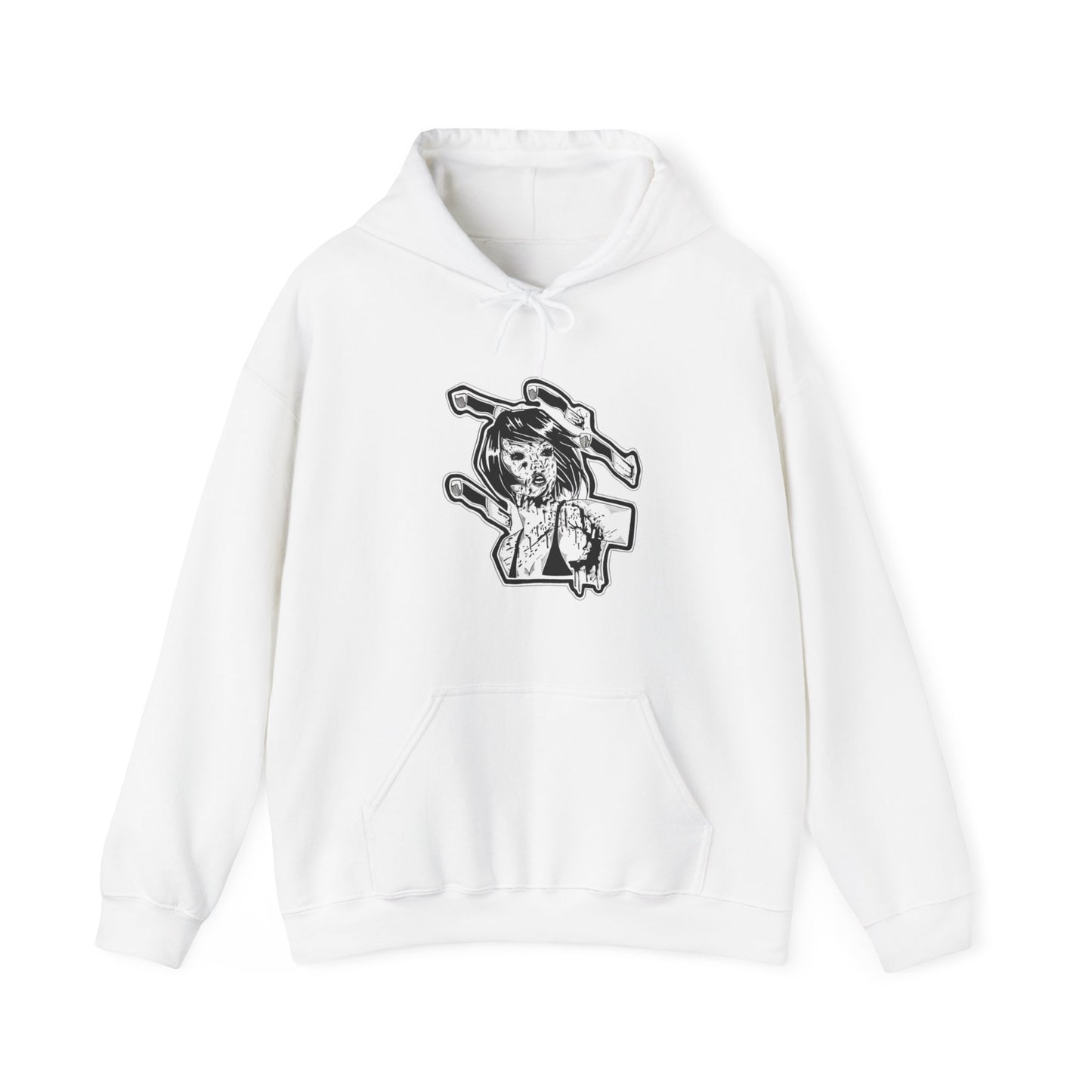 "Dodge" Inktober 2023 Unisex Heavy Blend™ Hooded Sweatshirt