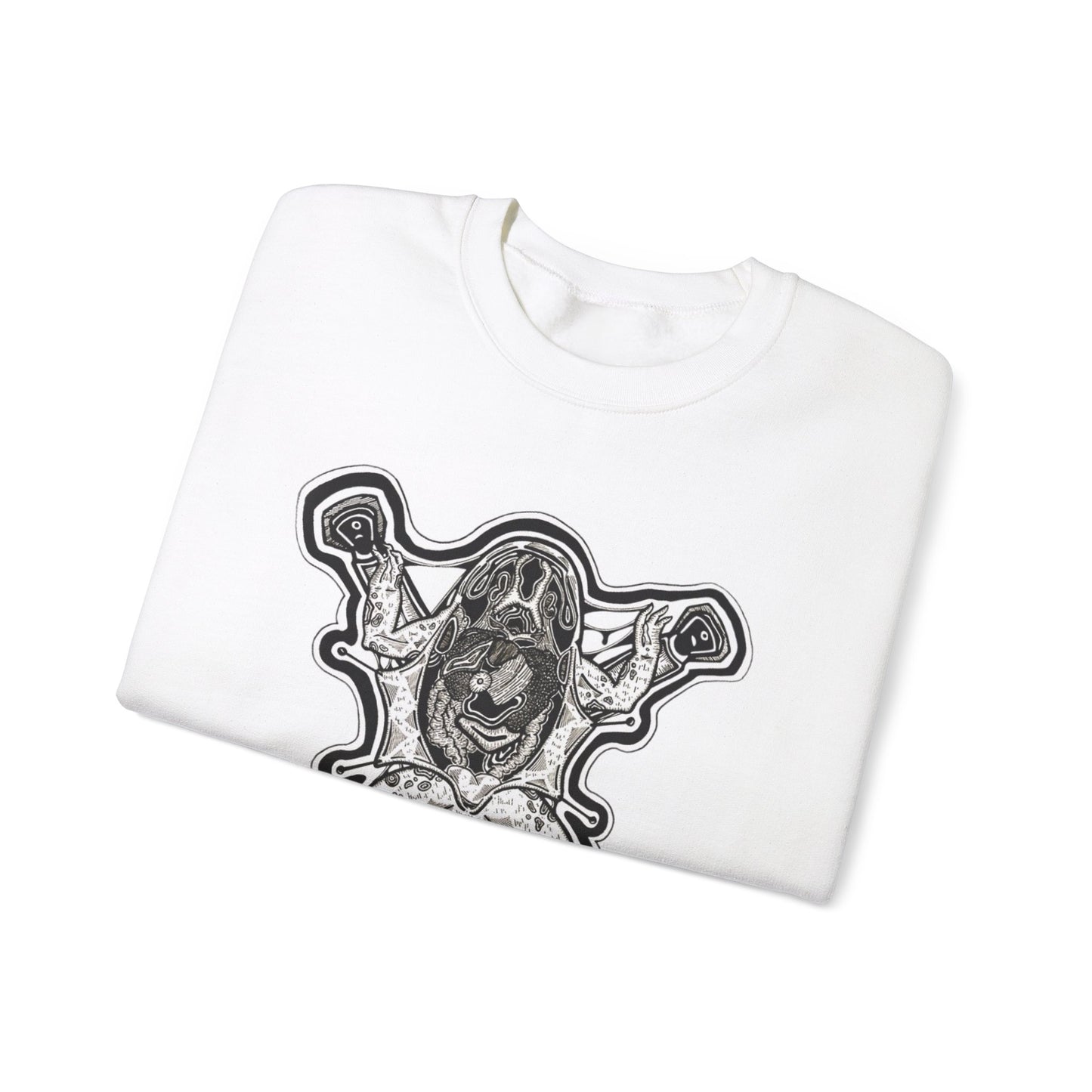 "Toad" Inktober 2023 Unisex Heavy Blend™ Crewneck Sweatshirt