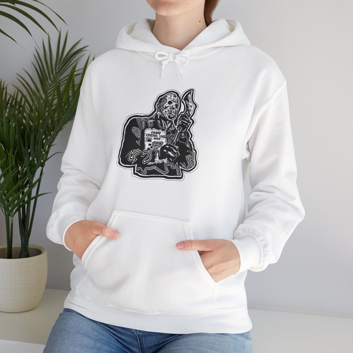 "Map" Inktober 2023 Unisex Heavy Blend™ Hooded Sweatshirt