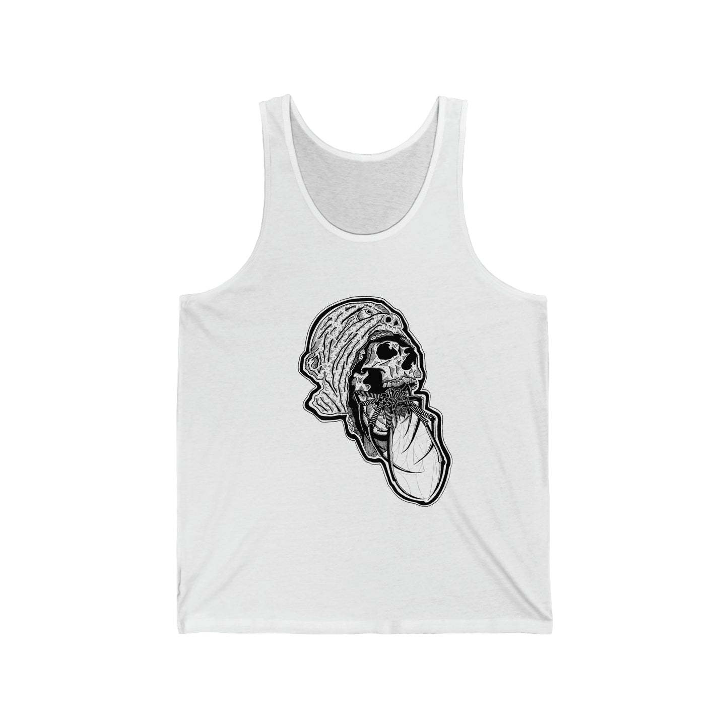 "Spider" Inktober 2023 Unisex Jersey Tank