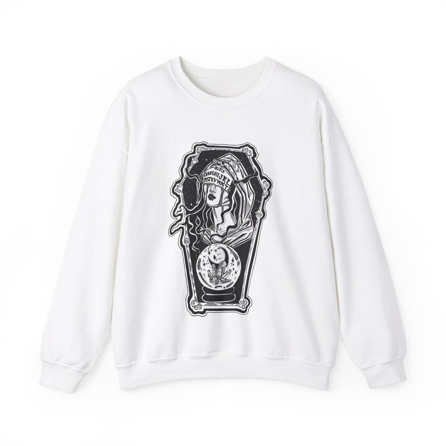 "Fortune" Inktober 2023 Unisex Heavy Blend™ Crewneck Sweatshirt