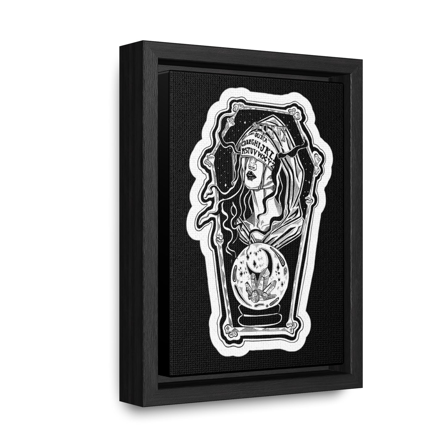 "Fortune" Inktober 2023 Gallery Canvas Wraps, Vertical Frame