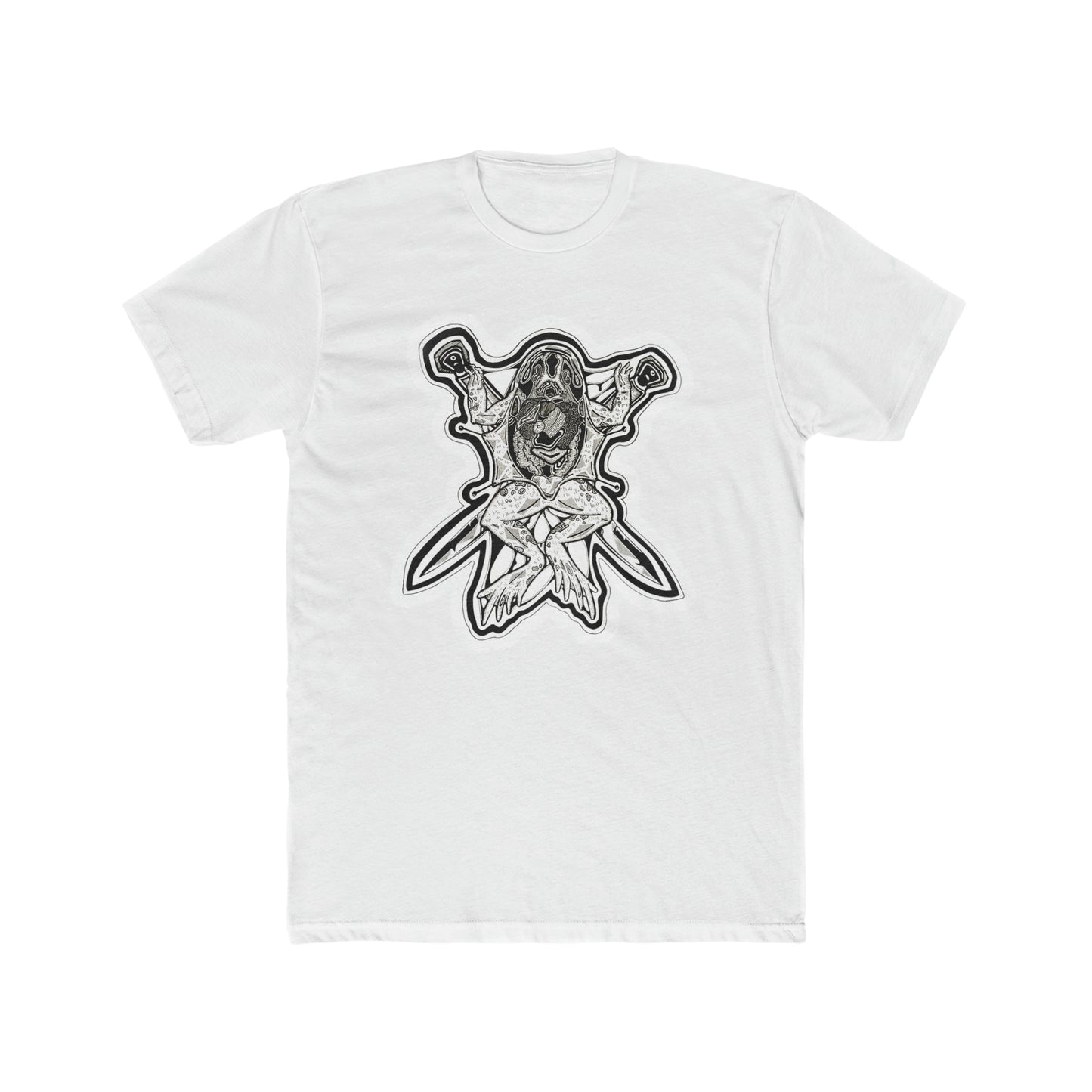 "Toad" Inktober 2023 Men's Cotton Crew Tee