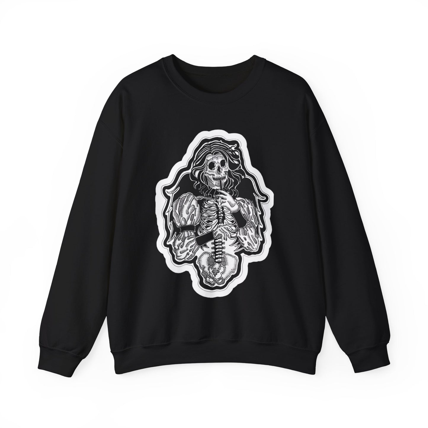 "Angel" Inktober 2023 Unisex Heavy Blend™ Crewneck Sweatshirt