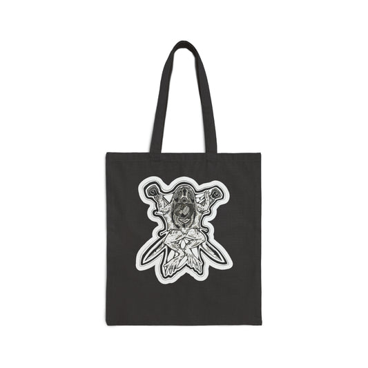 "Toad" Inktober 2023 Cotton Canvas Tote Bag