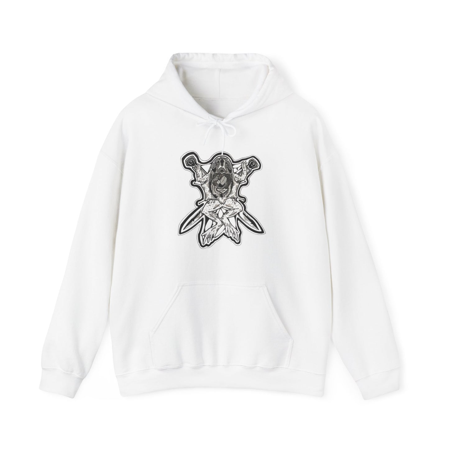 "Toad" Inktober 2023 Unisex Heavy Blend™ Hooded Sweatshirt