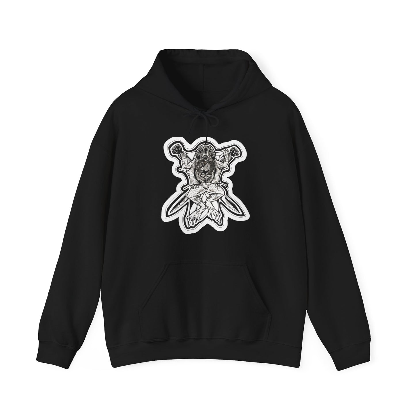 "Toad" Inktober 2023 Unisex Heavy Blend™ Hooded Sweatshirt