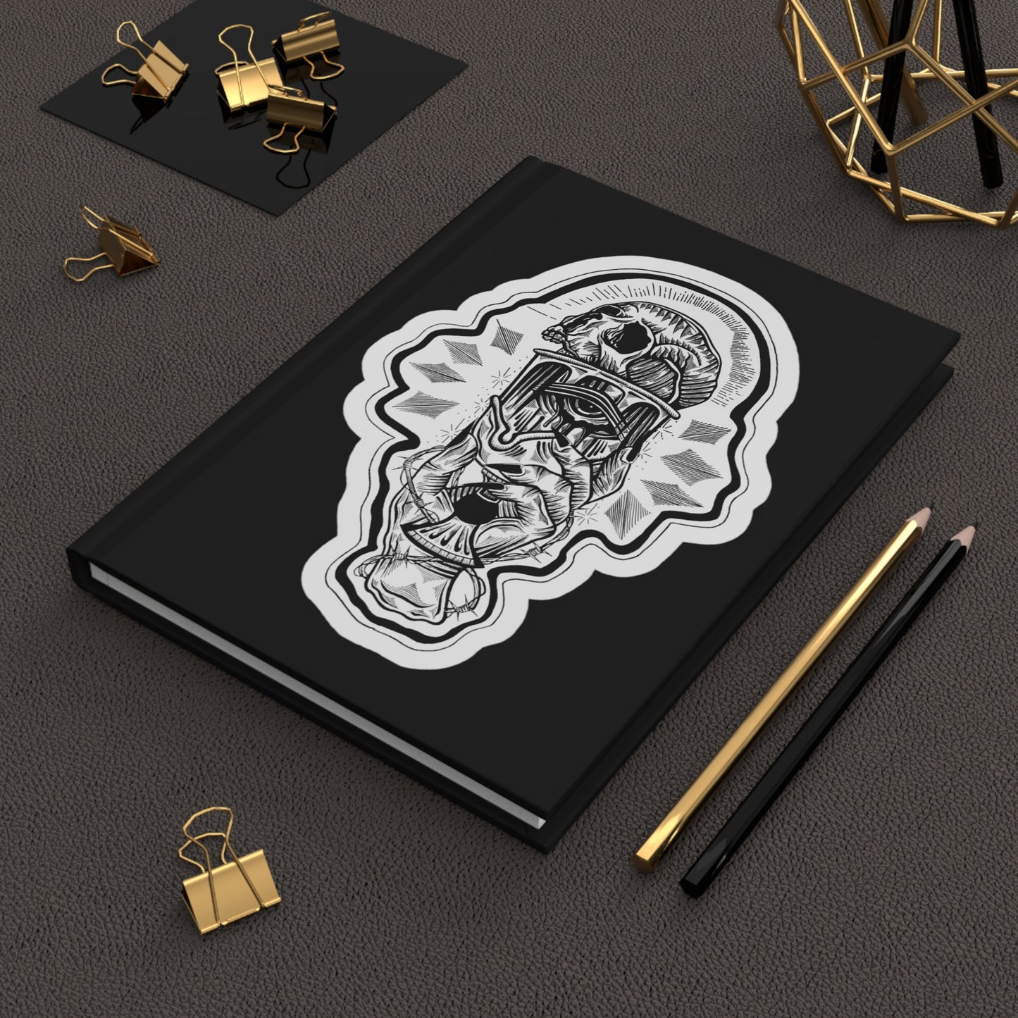 "Golden" Inktober 2023 Hardcover Journal Matte