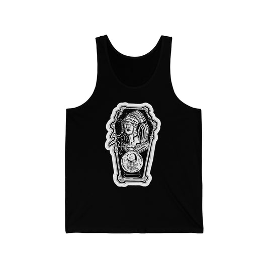 "Fortune" Inktober 2023 Unisex Jersey Tank