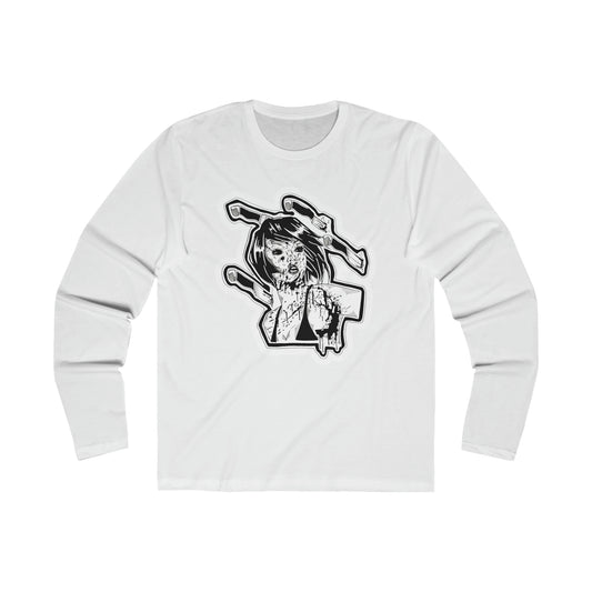 "Dodge" Inktober 2023 Men's Long Sleeve Crew Tee