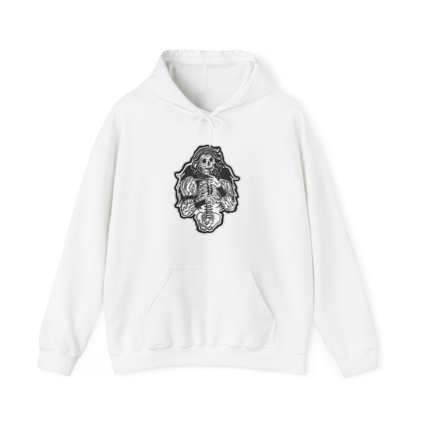 "Angel" Inktober 2023 Unisex Heavy Blend™ Hooded Sweatshirt