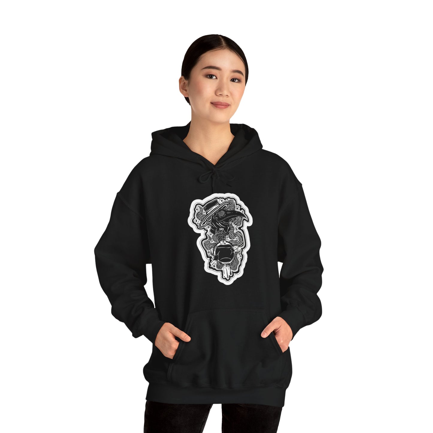 "Drip" Inktober 2023 Unisex Heavy Blend™ Hooded Sweatshirt