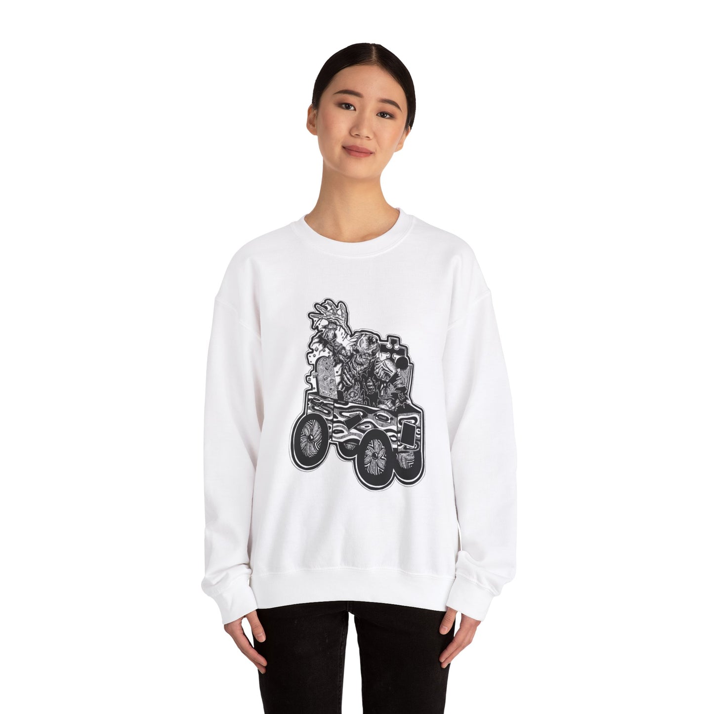 "Wander" Inktober 2023 Unisex Heavy Blend™ Crewneck Sweatshirt