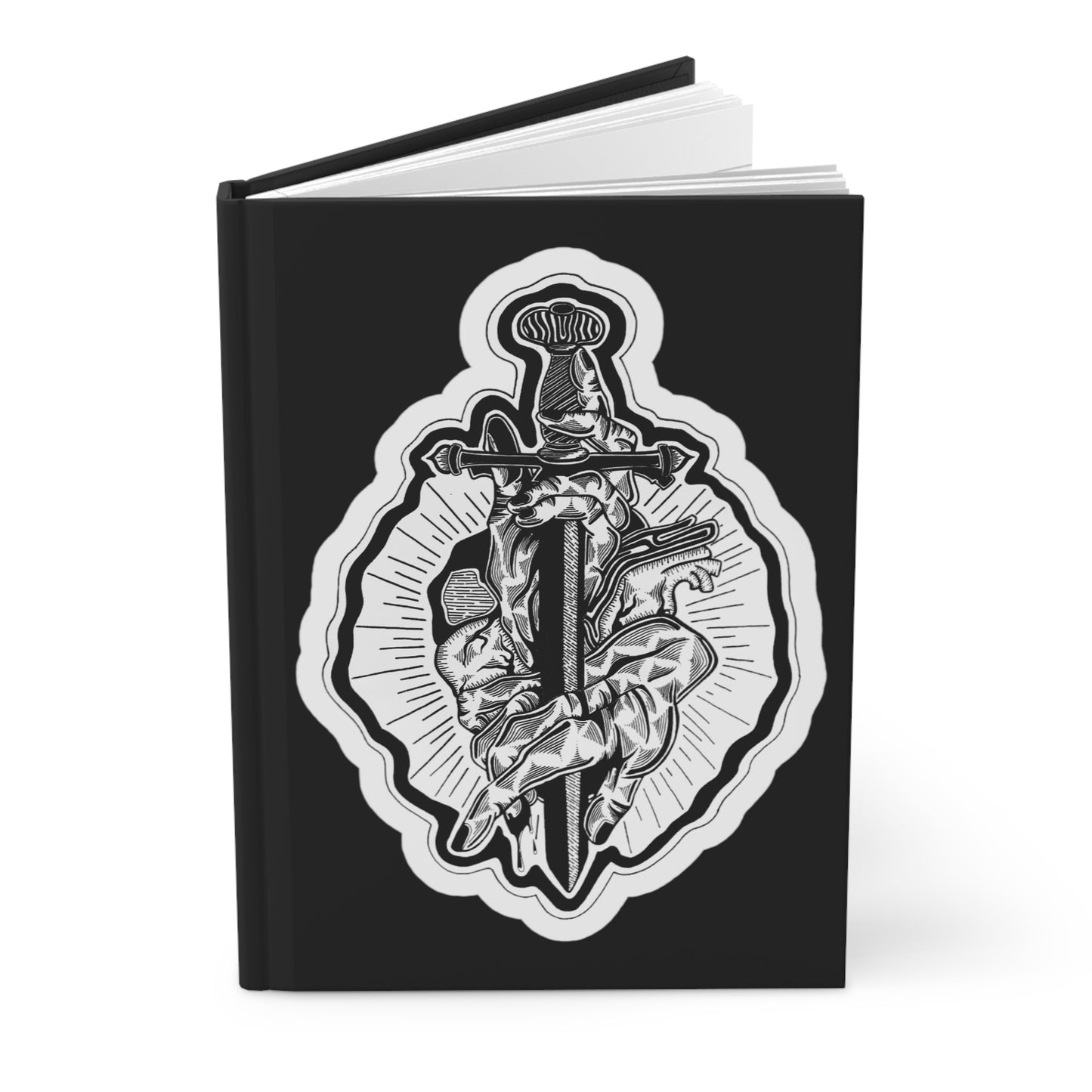 "Dagger" Inktober 2023 Hardcover Journal Matte