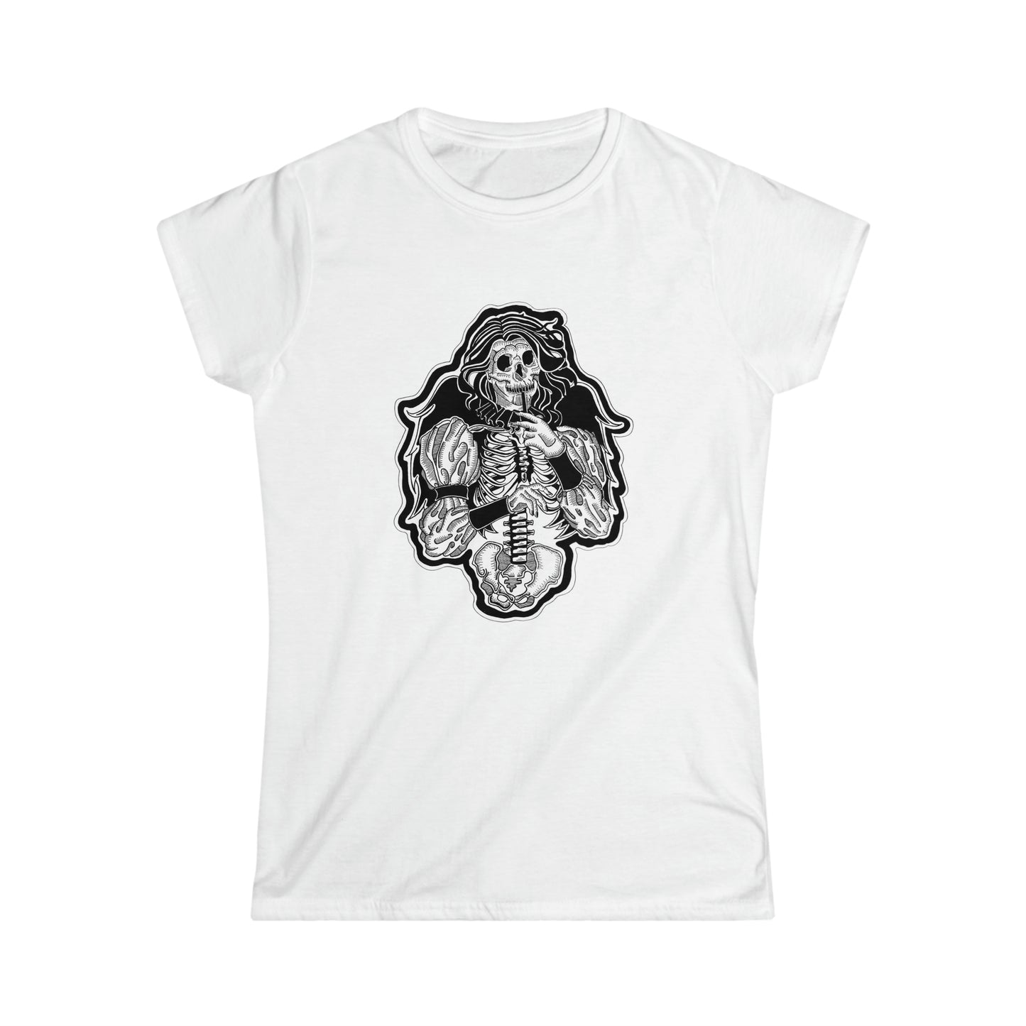 "Angel" Inktober 2023 Women's Softstyle Tee