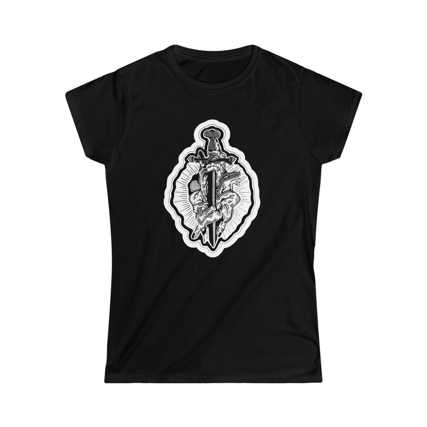 "Dagger" Inktober 2023 Women's Softstyle Tee