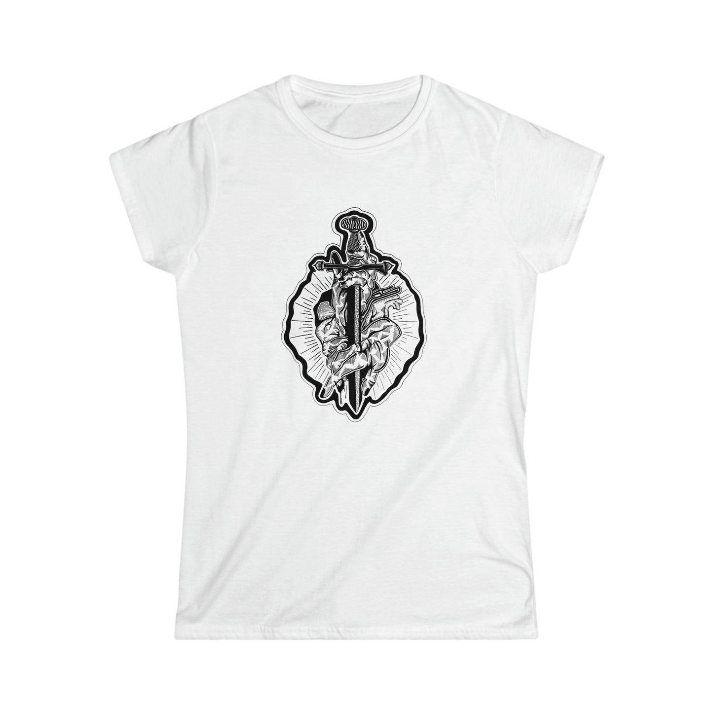 "Dagger" Inktober 2023 Women's Softstyle Tee