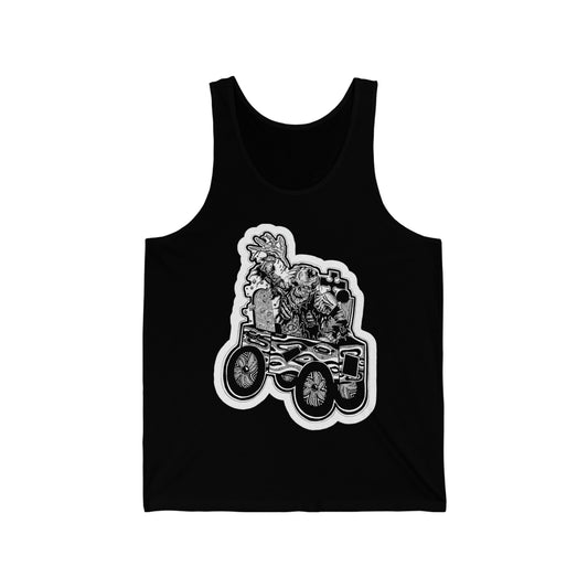 "Wander" Inktober 2023 Unisex Jersey Tank