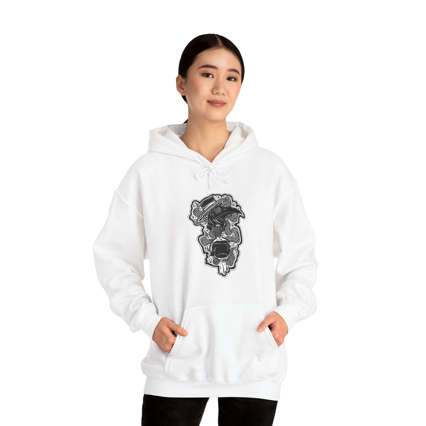 "Drip" Inktober 2023 Unisex Heavy Blend™ Hooded Sweatshirt