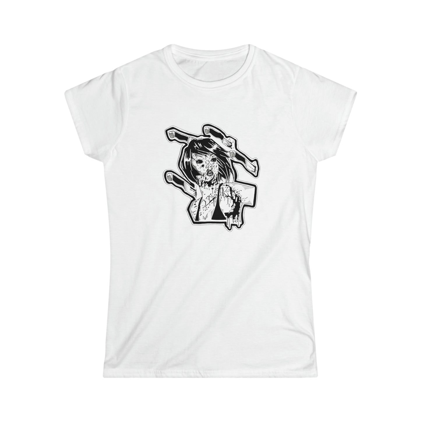 "Dodge" Inktober 2023 Women's Softstyle Tee