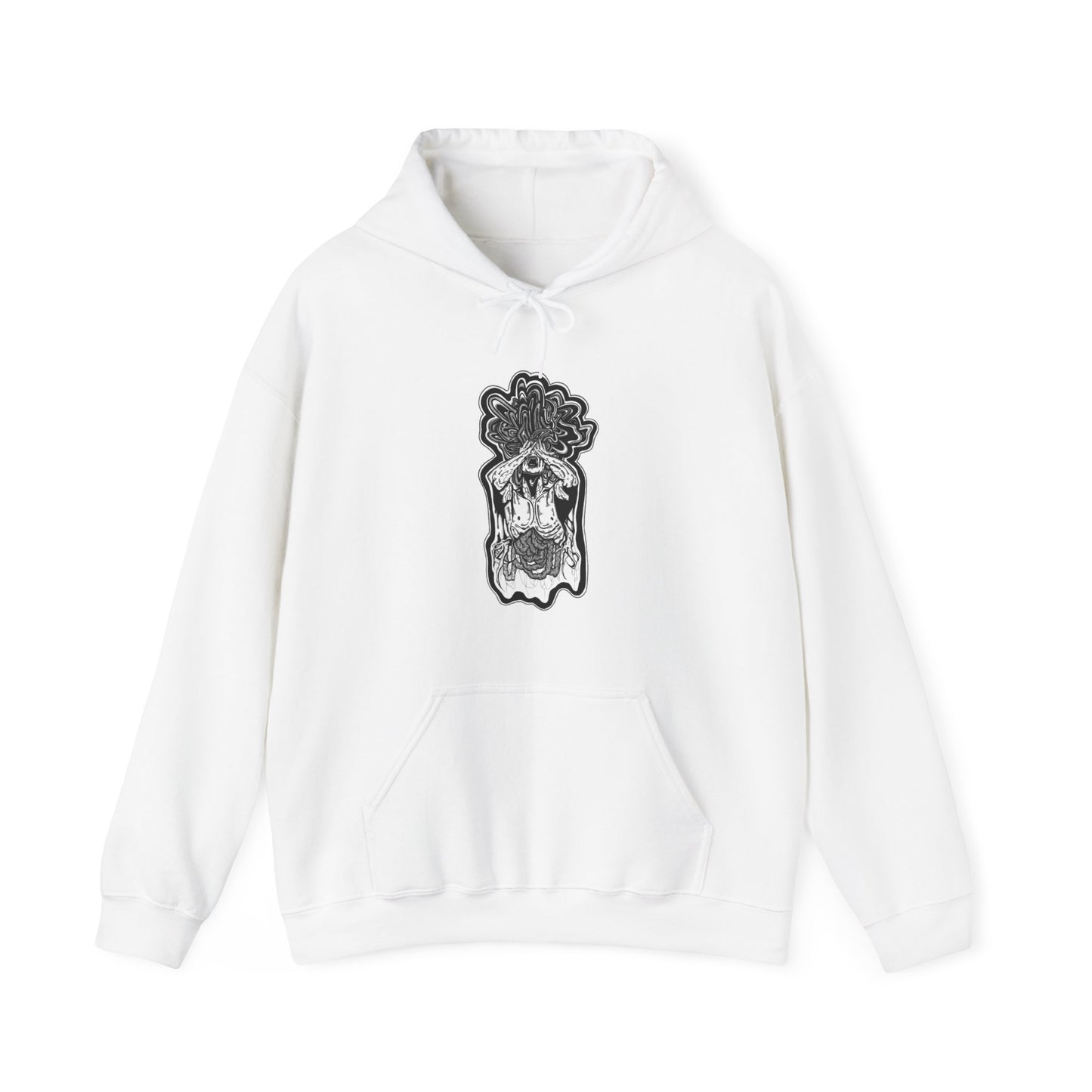 "Dream" Inktober 2023 Unisex Heavy Blend™ Hooded Sweatshirt