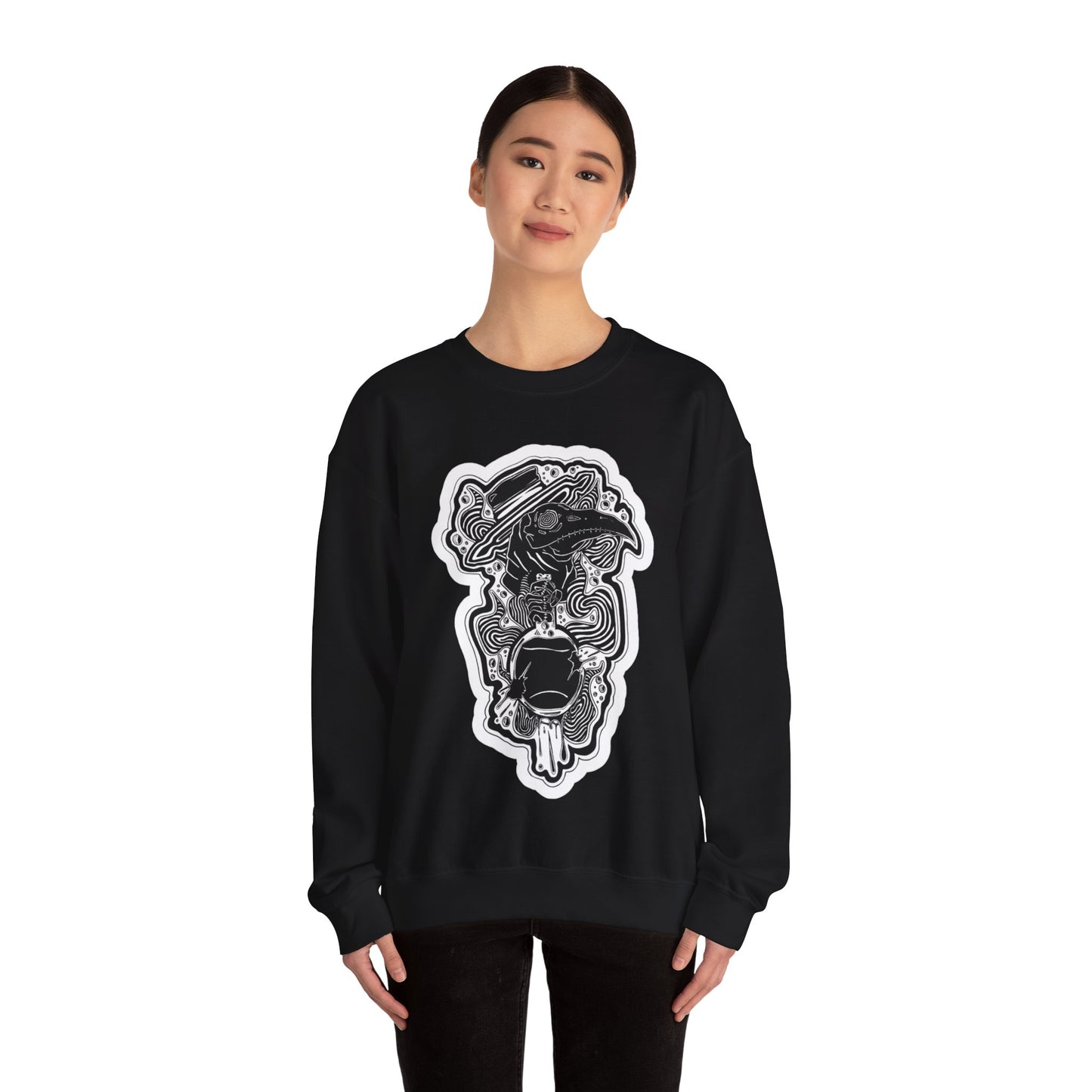 "Drip" Inktober 2023 Unisex Heavy Blend™ Crewneck Sweatshirt