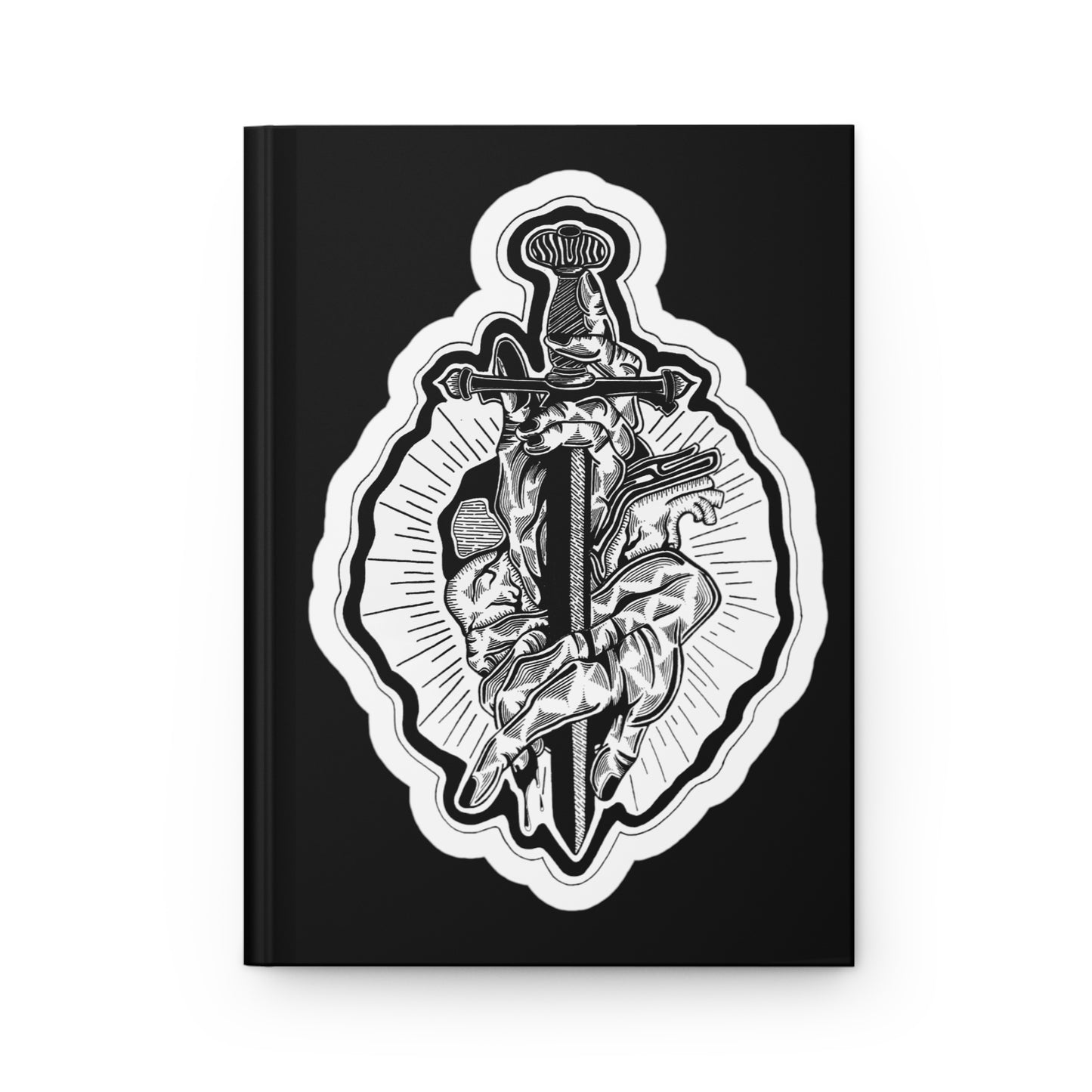 "Dagger" Inktober 2023 Hardcover Journal Matte