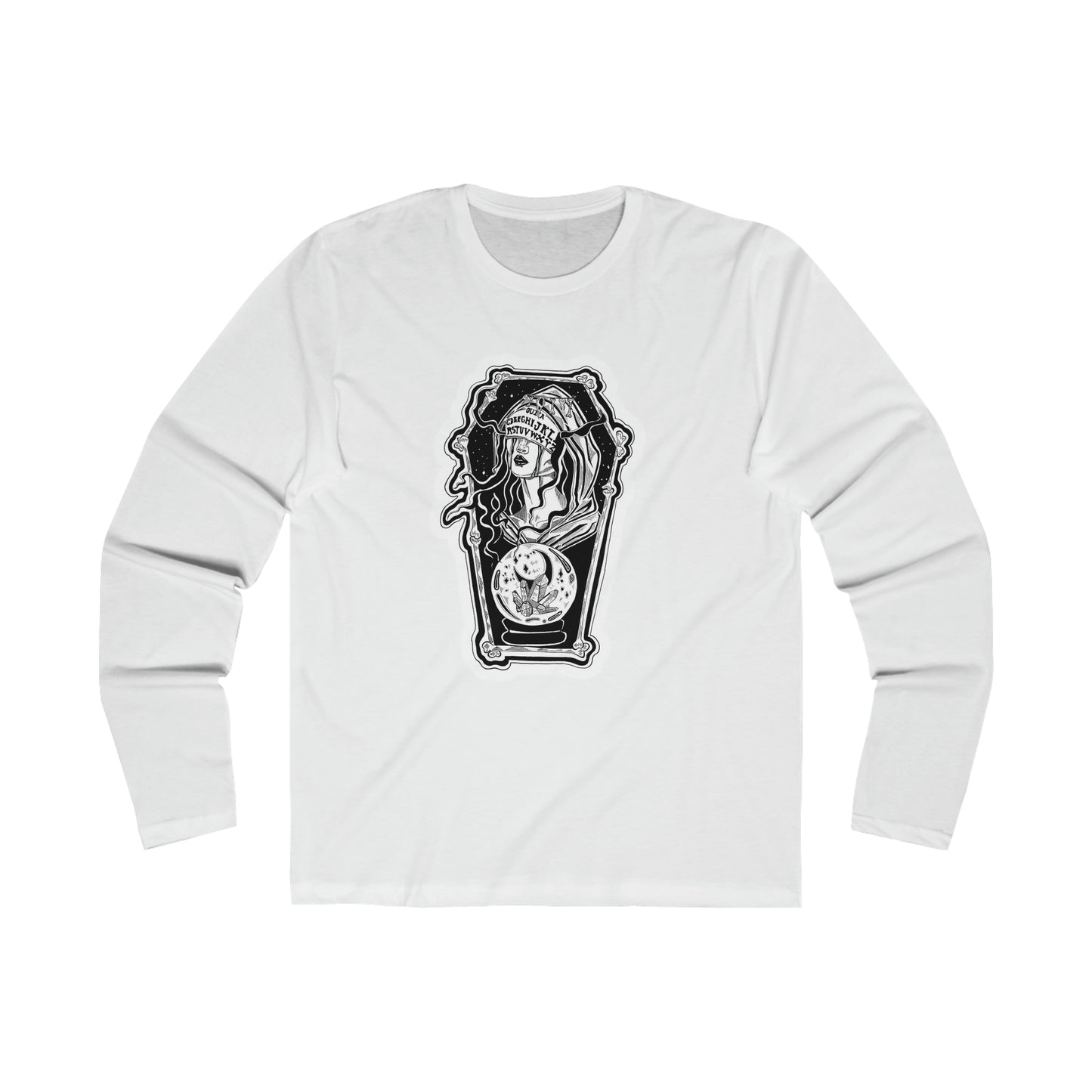 "Fortune" Inktober 2023 Men's Long Sleeve Crew Tee