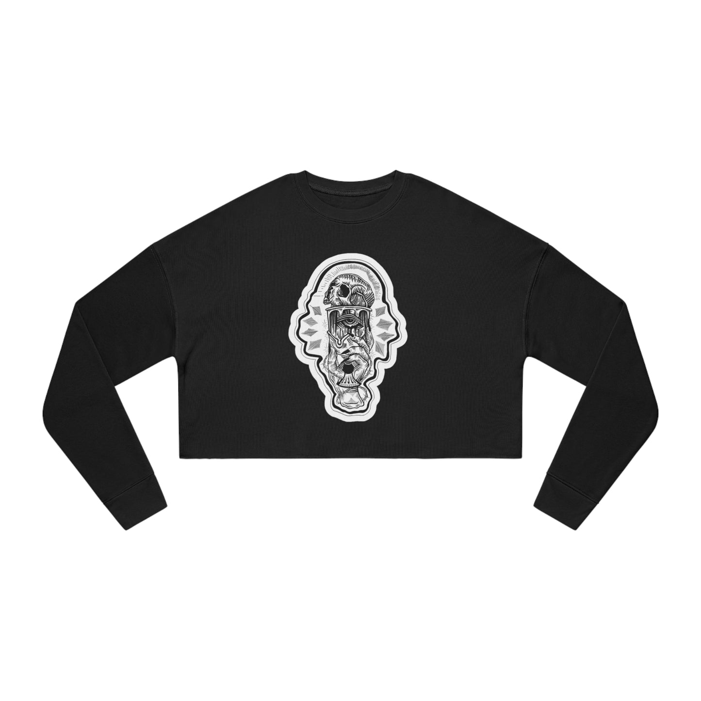 "Golden" Inktober 2023 Women's Cropped Sweatshirt