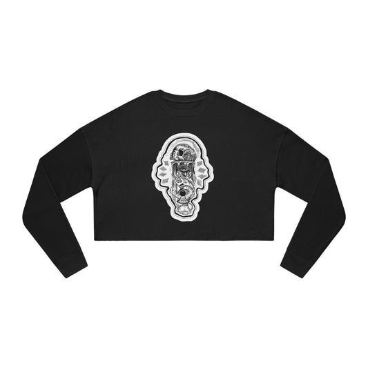 "Golden" Inktober 2023 Women's Cropped Sweatshirt