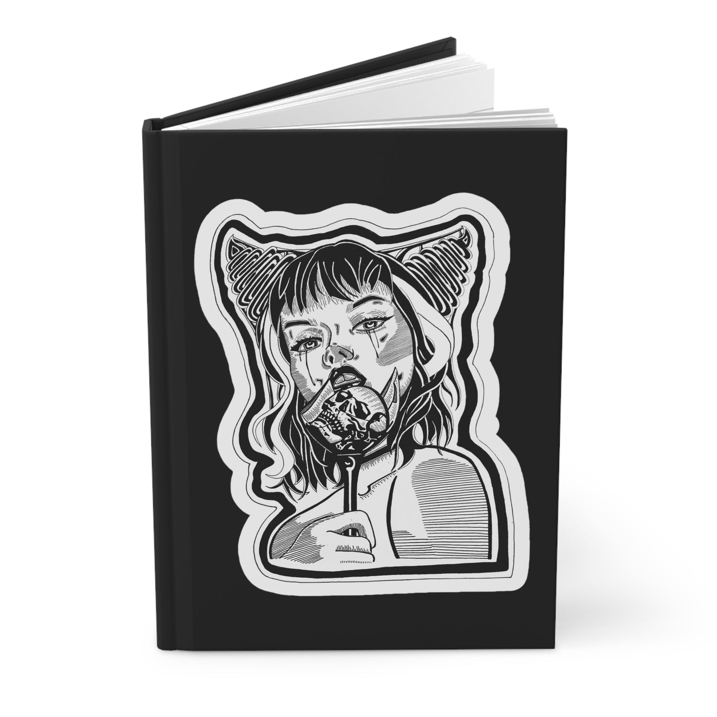 "Demon" Inktober 2023 Hardcover Journal Matte