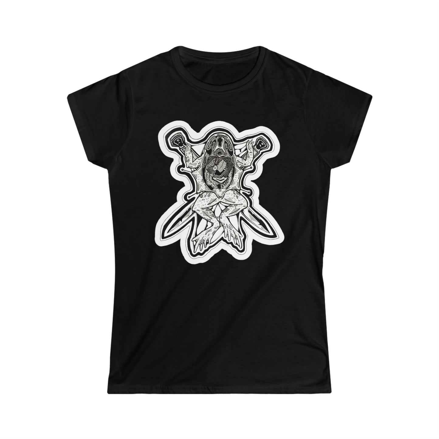 "Toad" Inktober 2023 Women's Softstyle Tee