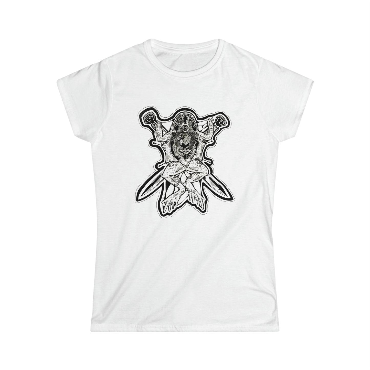 "Toad" Inktober 2023 Women's Softstyle Tee