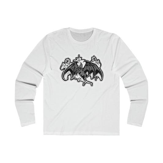 "Rise" Inktober 2023 Men's Long Sleeve Crew Tee