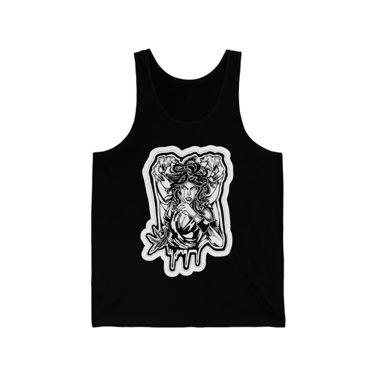 "Plump" Inktober 2023 Unisex Jersey Tank