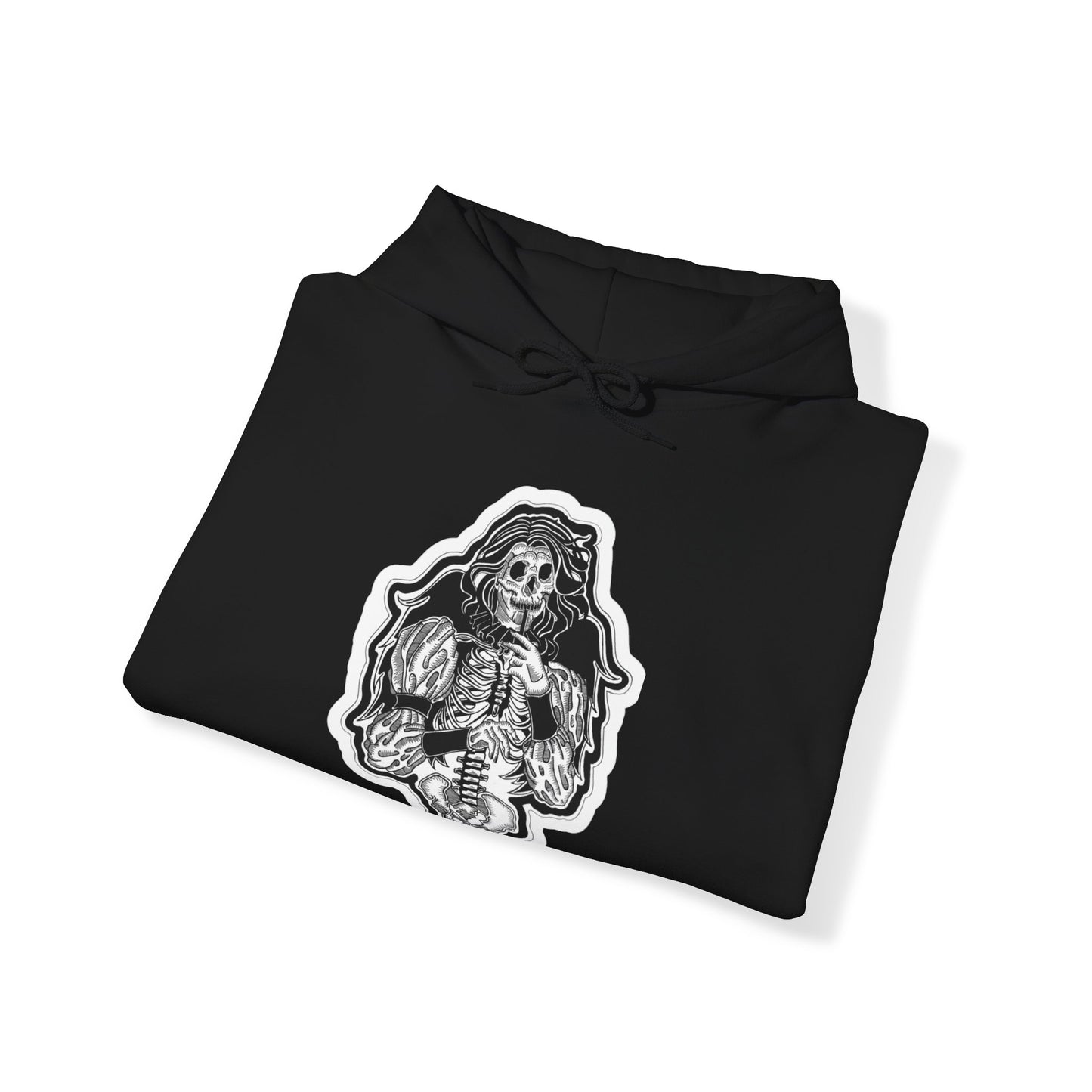 "Angel" Inktober 2023 Unisex Heavy Blend™ Hooded Sweatshirt